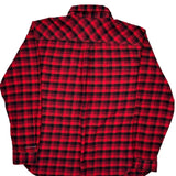 Columbia Checked Flannel Shirt - XL Black Cotton