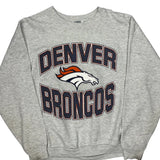 Denver Broncos Csa Nfl Sweatshirt - XL Gray Cotton
