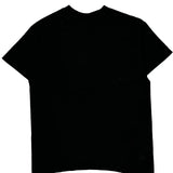 Boston Hard Rock Cafe Single Stitch T-Shirt - Large Black Cotton