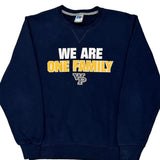We Are One Family Russell Athletic College Sweatshirt - Medium Navy Cotton