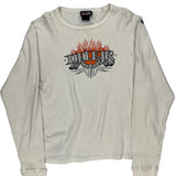 Dale Jr. Chase Authentics Nascar Long Sleeve T-Shirt - 2XL Cream Cotton