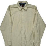 Tommy Jeans Shirt - Small Cream Cotton