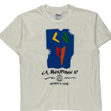 L.A. Marathon Xi Hanes Single Stitch T-Shirt - Large Multicoloured Cotton