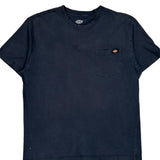 Dickies T-Shirt - Large Navy Cotton