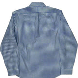 Ralph Lauren Checked Shirt - XL Blue Cotton