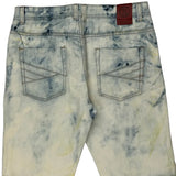 Switch Denim Shorts - 32W 11L Acid Wash Denim