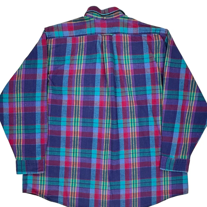 Gant Checked Flannel Shirt - 2XL Multicoloured Cotton