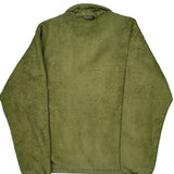 The North Face Fleece - Large Green Polyester