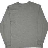 Carhartt Long Sleeve T-Shirt - XL Grey Cotton