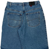 Macro Denim Shorts - 34W 11L Blue Denim
