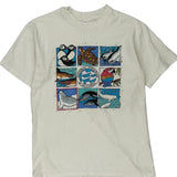 National Aquarium In Baltimore Hanes Single Stitch T-Shirt - Large White Cotton