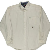 Tommy Hilfiger Shirt - XL Cream Cotton