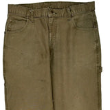 Dickies Carpenter Trousers - 32W 31L Brown Cotton