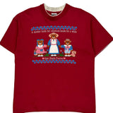 Mother'S Day Signal Sports Single Stitch T-Shirt - XL Red Cotton