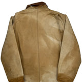 Brn Carhartt Chore Jacket - Medium Beige Cotton