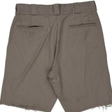 Dickies Shorts - 32W 9L Grey Cotton Blend