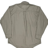 Chaps Ralph Lauren Shirt - Large Beige Cotton