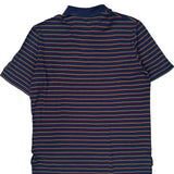 Polo By Ralph Lauren Striped Polo Shirt - Medium Multicoloured Cotton