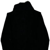 Armani Exchange Zip Up - Medium Black Merino Wool
