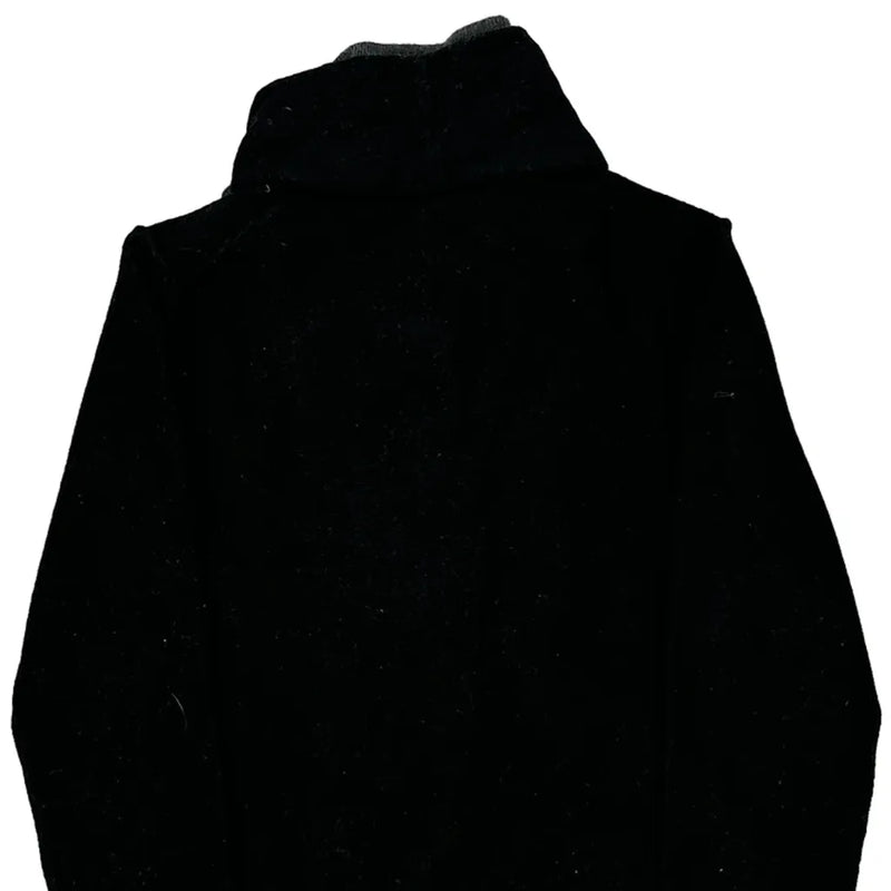 Armani Exchange Zip Up - Medium Black Merino Wool