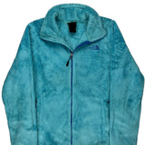 The North Face Fleece Jacket - Large Blue Polyester
