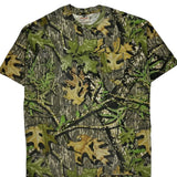 Mossy Oak Camo T-Shirt - XL Camo Cotton