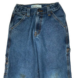 Age 10 Levis Double Knee Carpenter Jeans - Medium Blue Cotton
