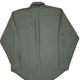 Tommy Hilfiger Checked Shirt - Large Green Cotton