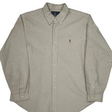 Ralph Lauren Shirt - XL Beige Cotton