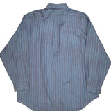 Ralph Lauren Striped Shirt - XL Blue Cotton