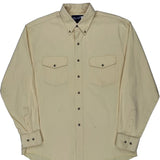 Wrangler Shirt - Large Yellow Cotton