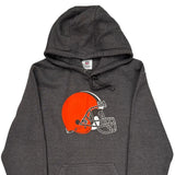 Cleveland Browns Nfl Hoodie - Medium Orange Cotton