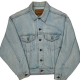 Levis Denim Jacket - Small Light Wash Denim