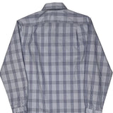 Tommy Hilfiger Checked Shirt - Medium Blue Cotton