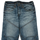 Idpdt Denim Shorts - 32W 13L Blue Denim