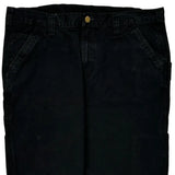 Brahma Cargo Trousers - 40W 31L Black Cotton