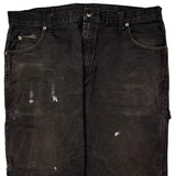 Dickies Carpenter Trousers - 38W 29L Black Cotton