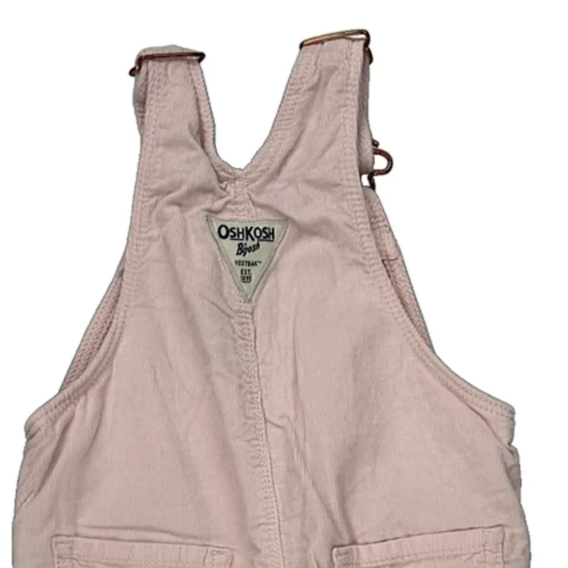 18 Months Oshkosh Dungarees - 2XS Pink Cotton