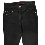 Unbranded Boot Cut Jeans - 31W UK 12 Black Cotton