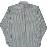 Tommy Hilfiger Striped Shirt - Large White Cotton