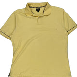 Burberry Polo Shirt - Large Yellow Cotton