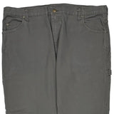Dickies Carpenter Trousers - 40W 30L Grey Cotton