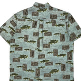 River Lodge Columbia Graphic Short Sleeve Shirt - Large Multicoloured Cotton