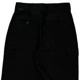Dickies Cargo Shorts - 31W 12L Black Polyester Blend