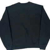 Champion Graphic Sweatshirt - Large Black Cotton