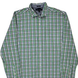 Tommy Hilfiger Checked Shirt - Large Blue Cotton