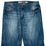 Sokool Denim Shorts - 34W 14L Blue Denim