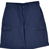 Unbranded Cargo Shorts - 32″ Waist Navy Cotton
