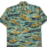Campia Moda Graphic Hawaiian Shirt - Large Multicoloured Cotton
