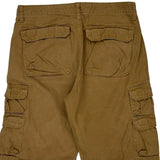 Wrangler Cargo Shorts - 34W 11L Brown Cotton